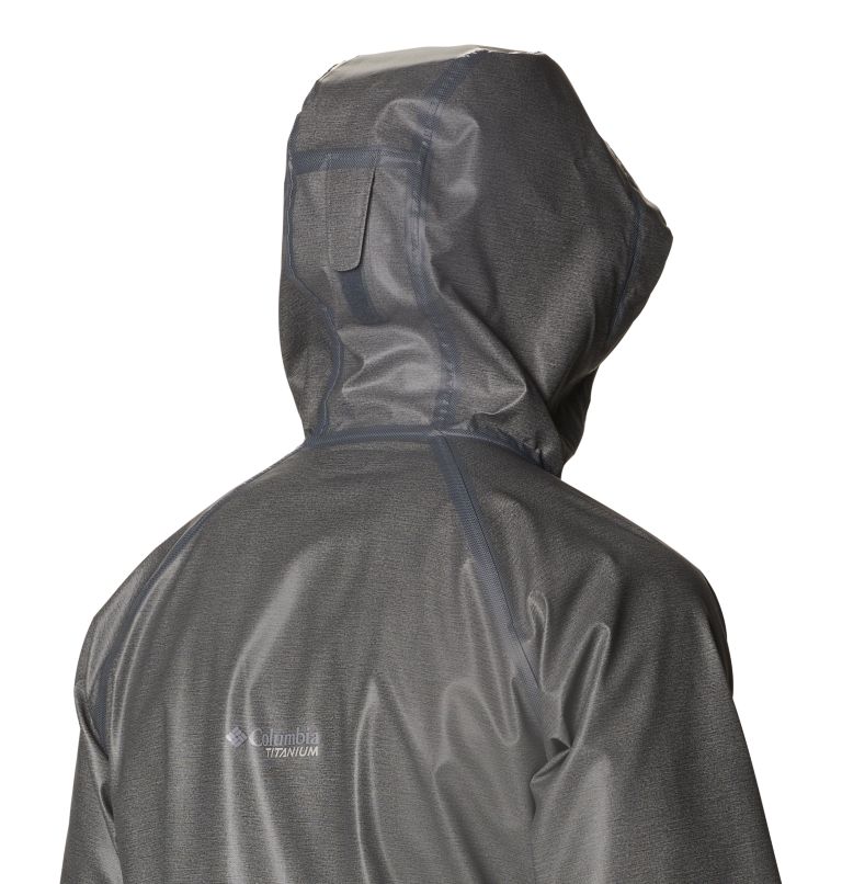 Men's OutDry Ex Reign Waterproof Jacket, Color: Charcoal Heather
