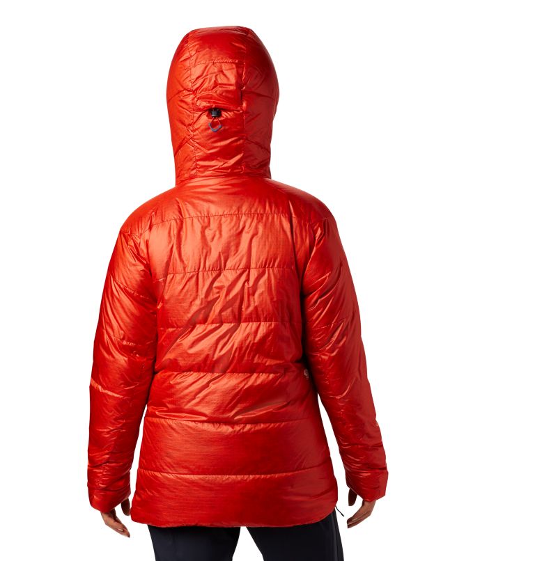 Women's Phantom Down Parka, Color: Fiery Red, image 2