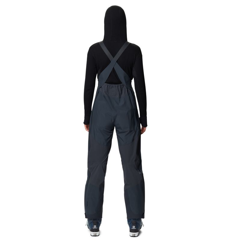 Salopette High Exposure Gore-Tex C-Knit Femme, Color: Dark Storm, image 2