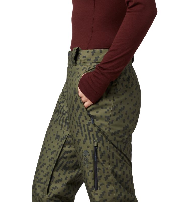 Thumbnail: Women's FireFall/2 Insulated Pant, Color: Combat Green, image 3