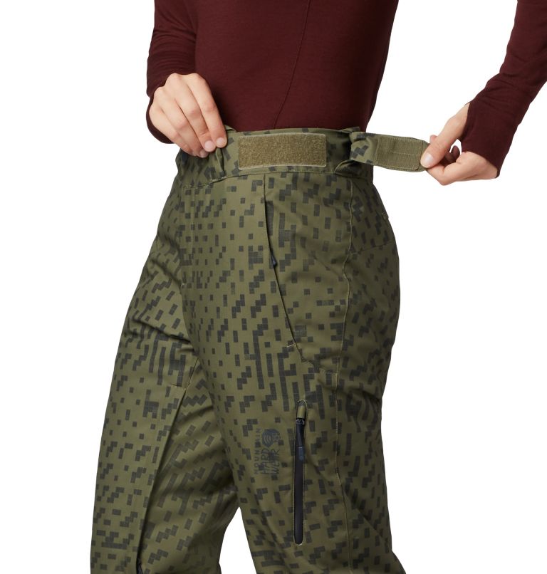 Thumbnail: Women's FireFall/2 Insulated Pant, Color: Combat Green, image 4