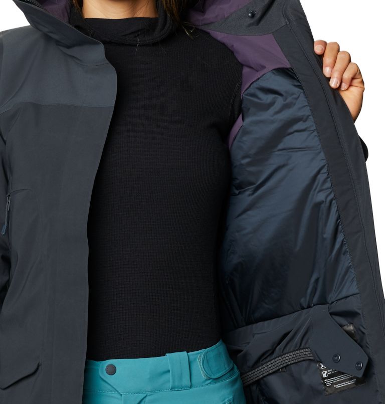 Women's Boundary Line Gore-Tex® Insulated Jacket, Color: Dark Storm, image 7