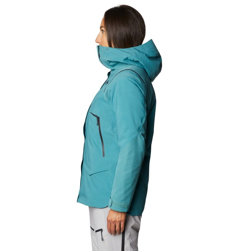 Manteau isolé Boundary Line Gore-Tex® Femme, Color: Washed Turq, image 3