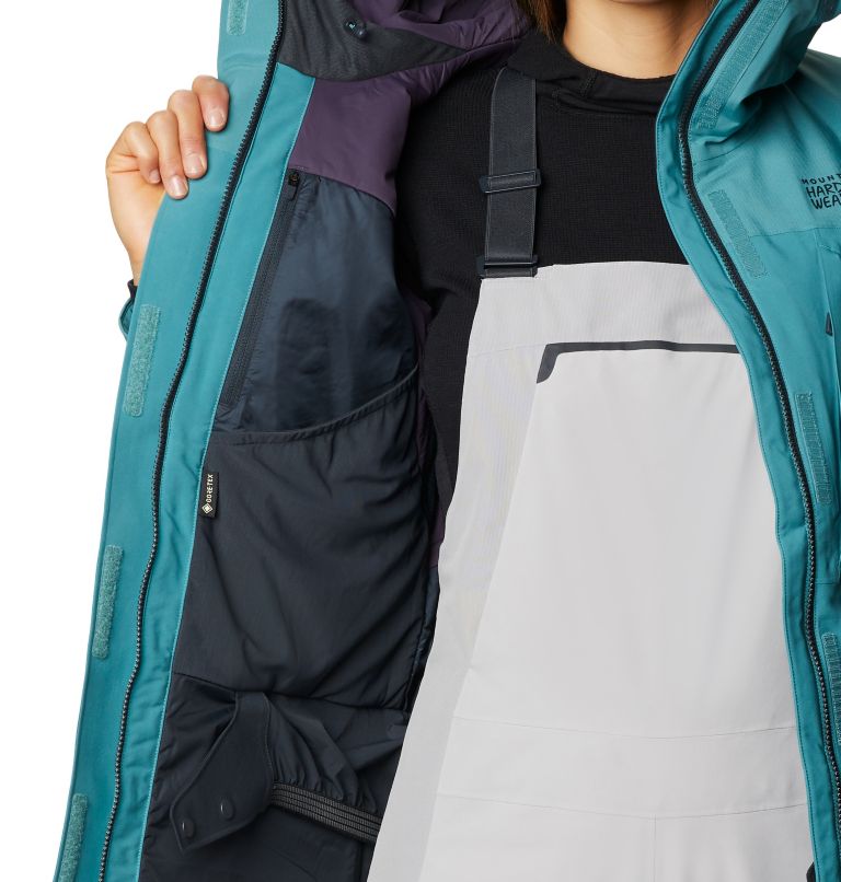 Manteau isolé Boundary Line Gore-Tex® Femme, Color: Washed Turq, image 8