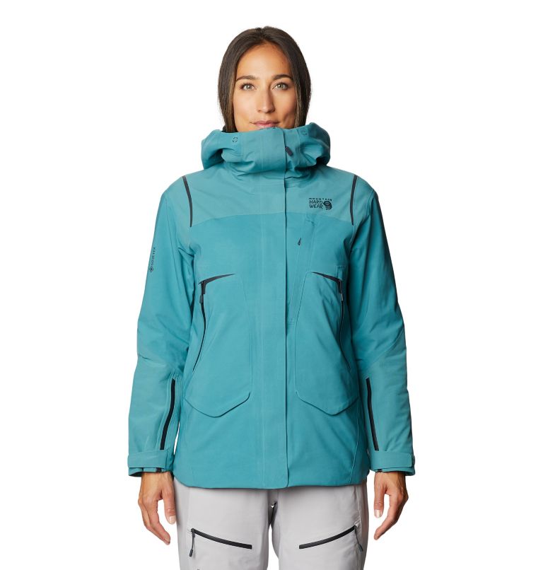 Manteau isolé Boundary Line Gore-Tex® Femme, Color: Washed Turq, image 1