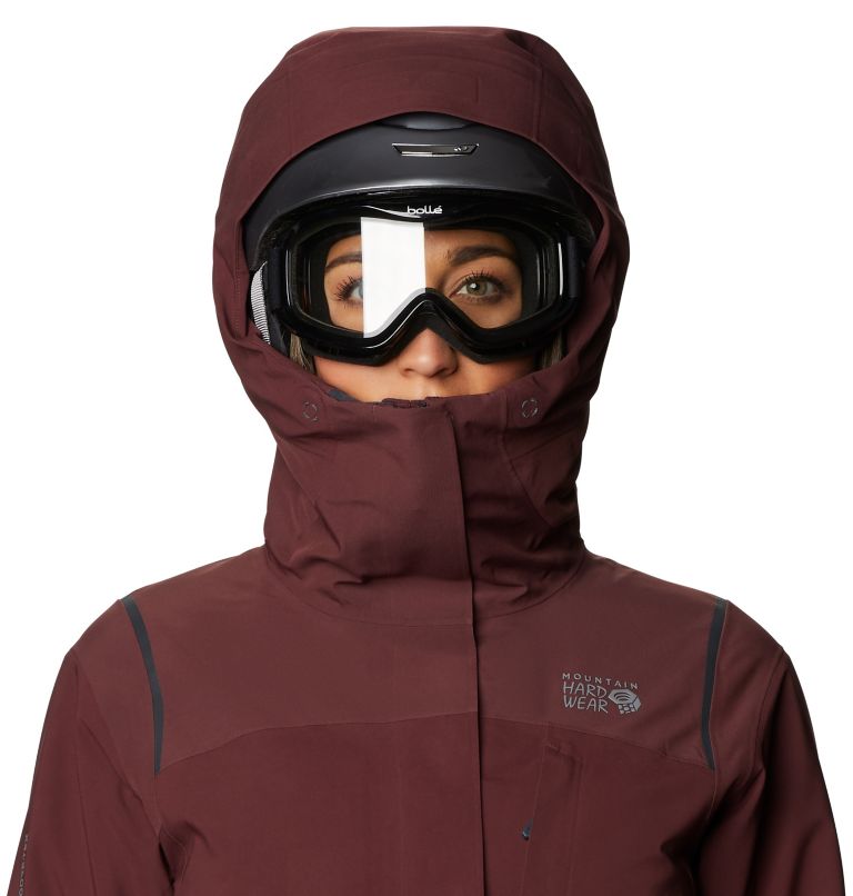 Manteau isolé Boundary Line Gore-Tex® Femme, Color: Washed Raisin, image 4