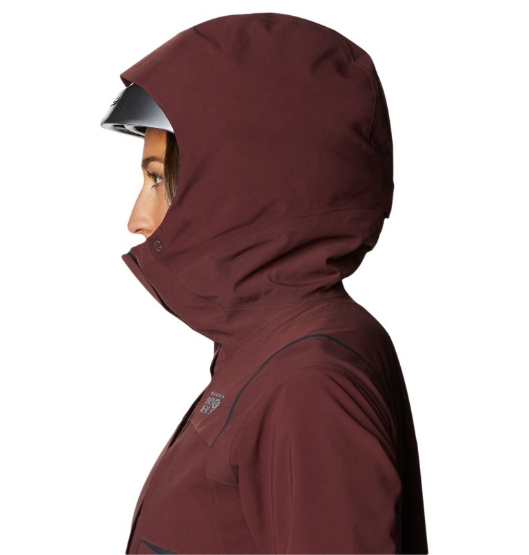 Manteau isolé Boundary Line Gore-Tex® Femme, Color: Washed Raisin, image 5