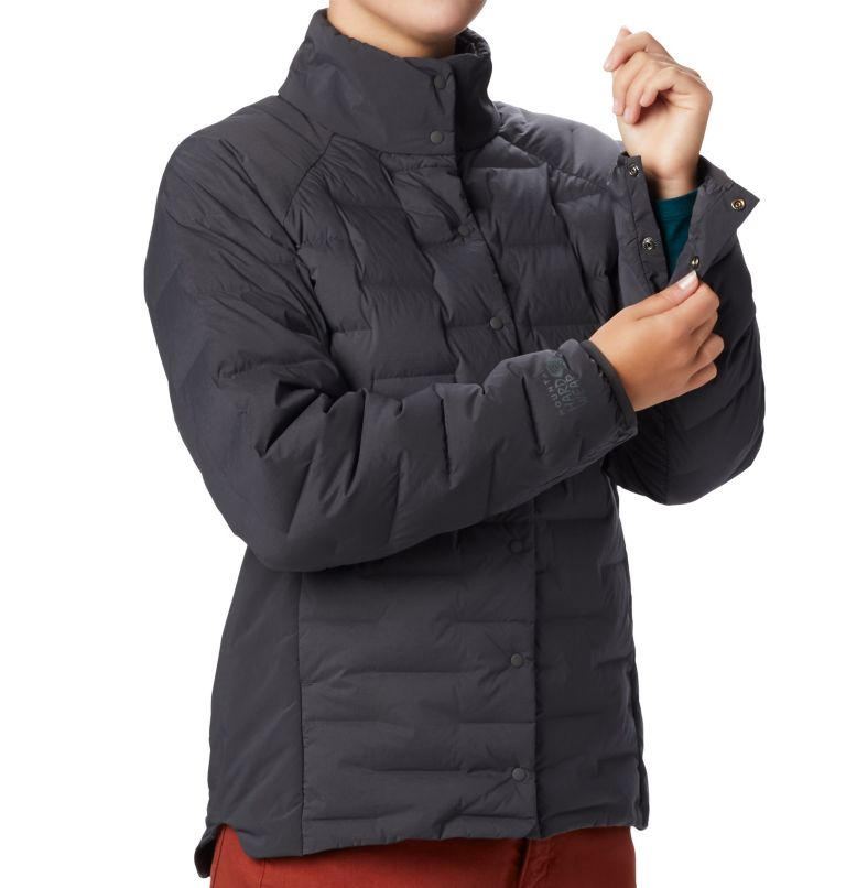 Women's Super/DS Stretchdown Shacket, Color: Void, image 4