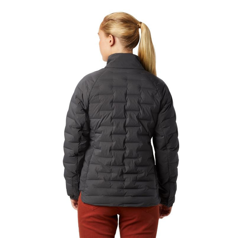 Women's Super/DS Stretchdown Shacket, Color: Void, image 2