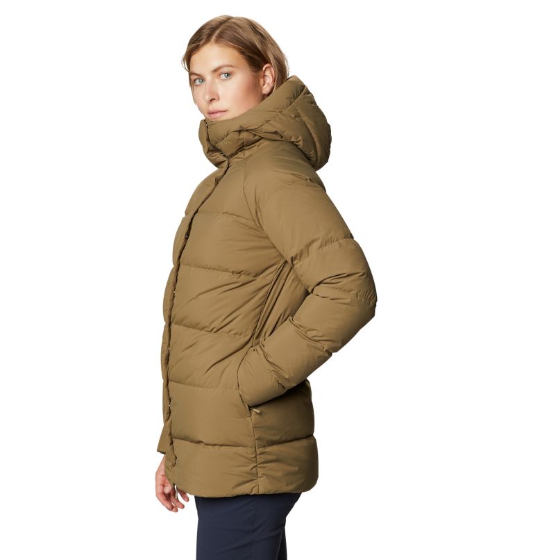 Women's Glacial Storm Parka, Color: Raw Clay, image 3