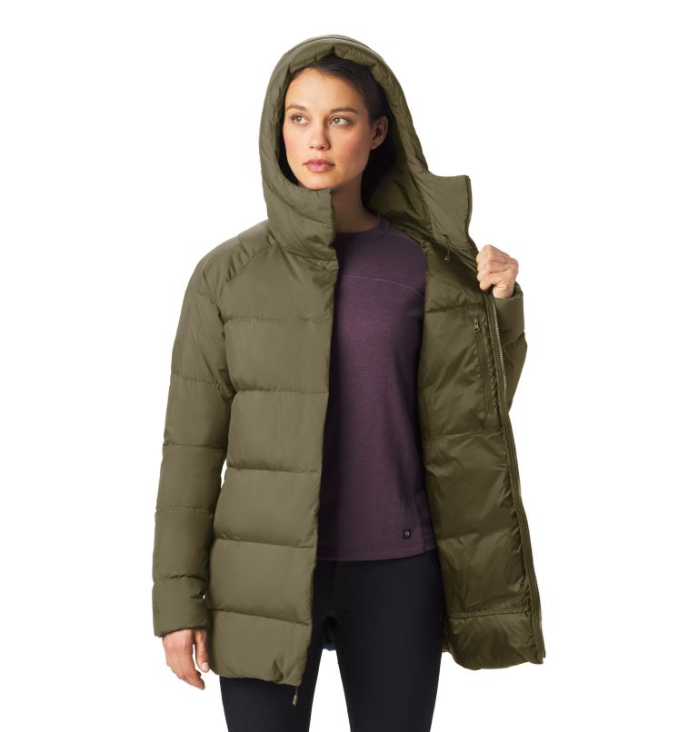 Women's Glacial Storm Parka, Color: Raw Clay, image 5