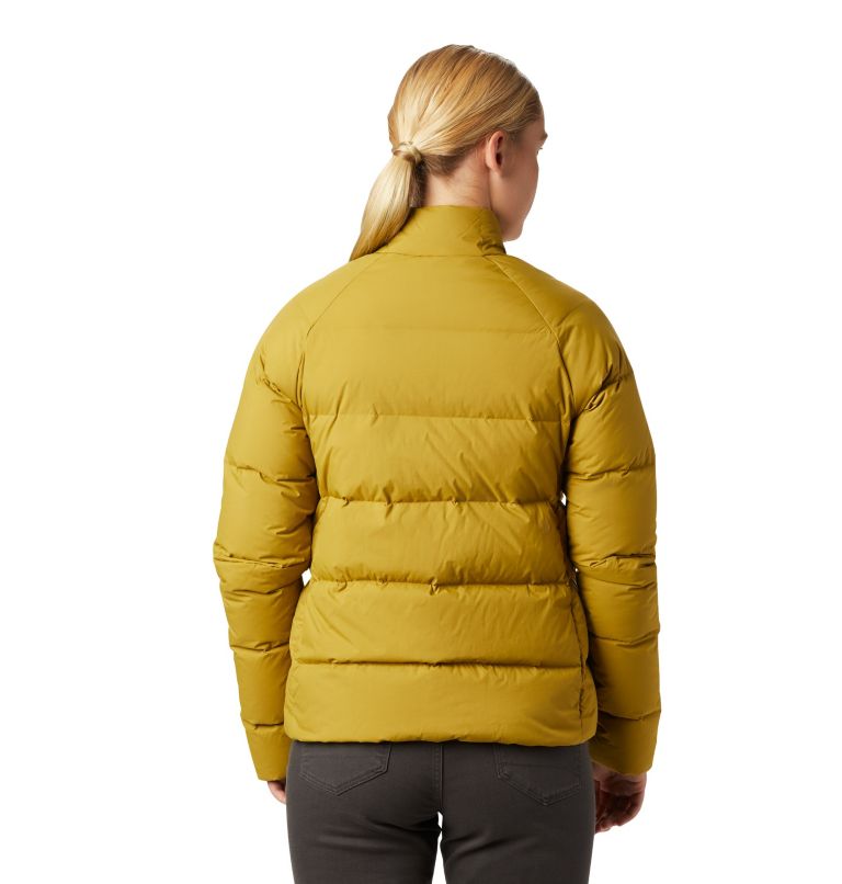 Thumbnail: Women's Glacial Storm Down Jacket, Color: Dark Bolt, image 2