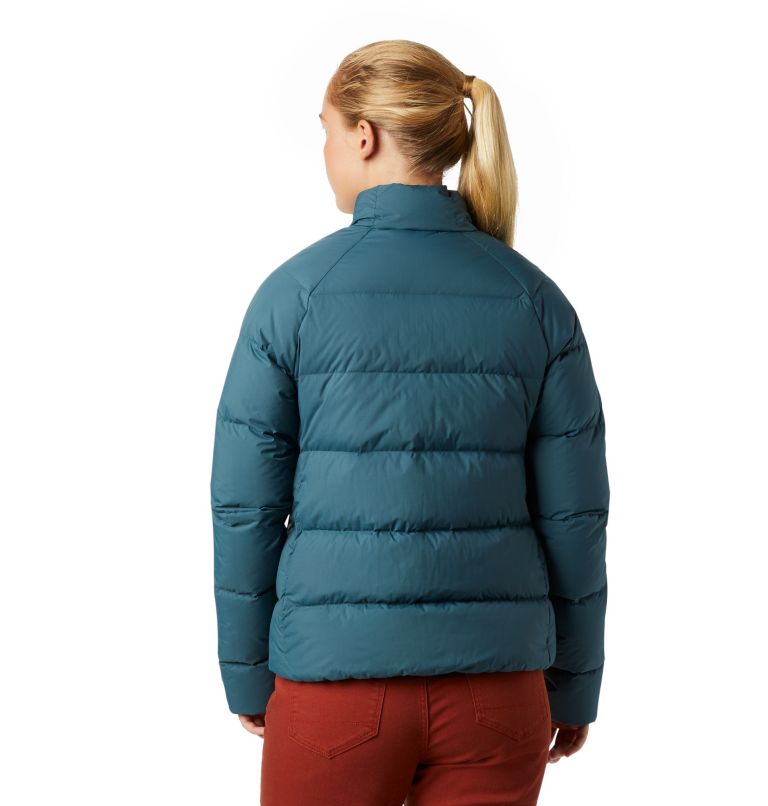 Thumbnail: Women's Glacial Storm Down Jacket, Color: Icelandic, image 2