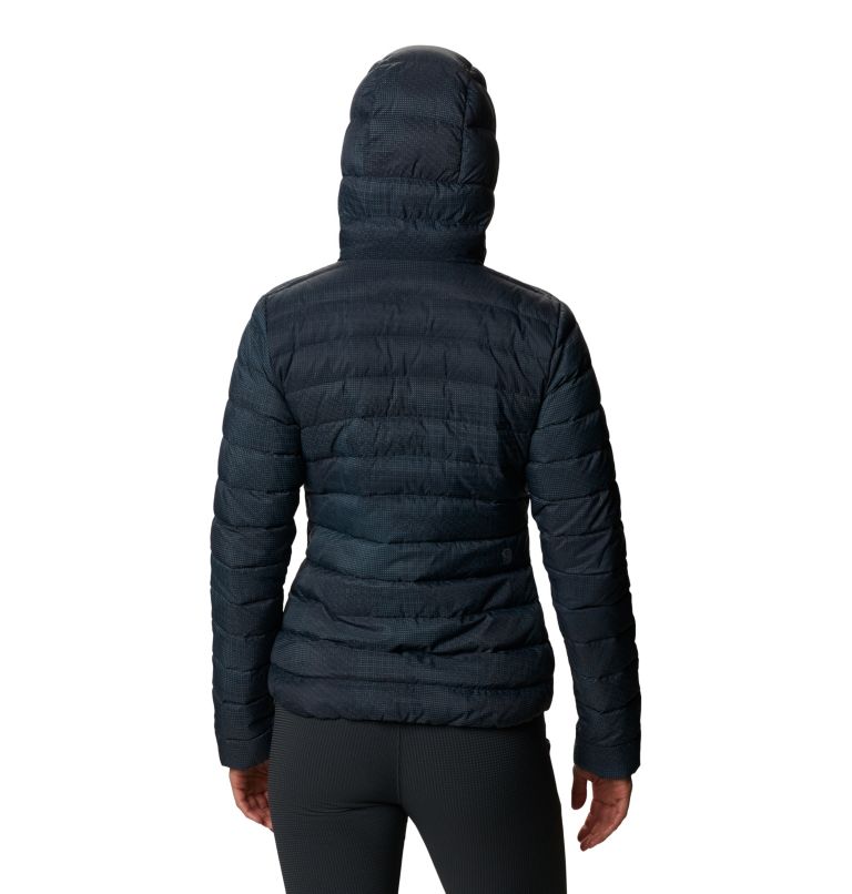 Women's Rhea Ridge/2 Hoody, Color: Dark Storm Woven Print, image 2