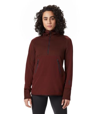 Women's Frostzone™ Hybrid 1/2 Zip Hoody | MountainHardwear.com