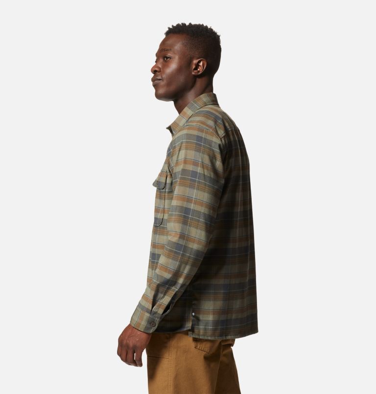 Thumbnail: Men's Voyager One Long Sleeve Shirt, Color: Ridgeline Another Voyage Plaid, image 3