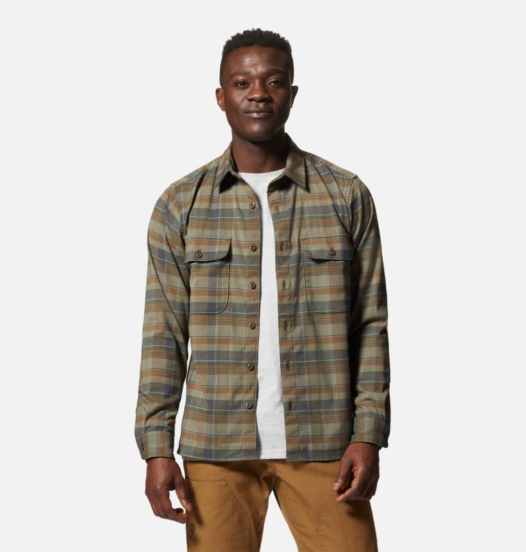 Thumbnail: Men's Voyager One Long Sleeve Shirt, Color: Ridgeline Another Voyage Plaid, image 6