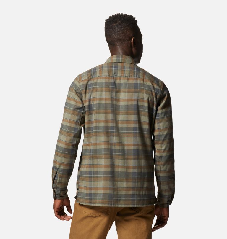 Men's Voyager One Long Sleeve Shirt, Color: Ridgeline Another Voyage Plaid, image 2
