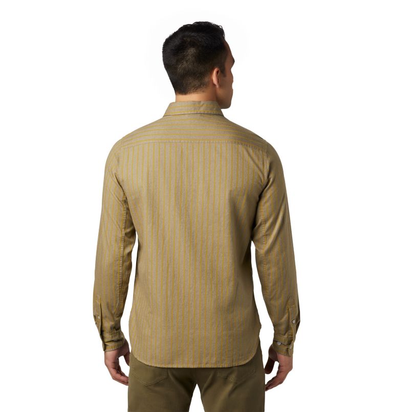 Men's Standhart Long Sleeve Shirt, Color: Dark Bolt, image 2