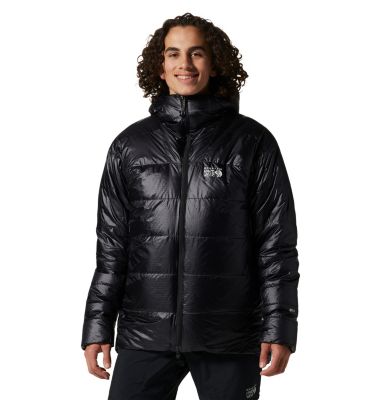 moncler strahlhorn long down jacket