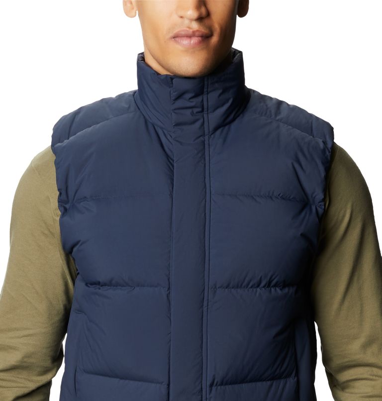 Men's Glacial Storm Vest, Color: Dark Zinc, image 4