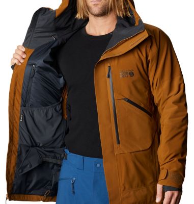 orange insulated jacket