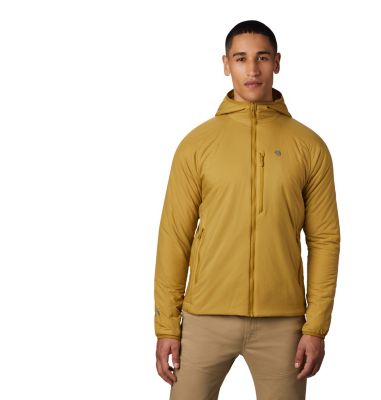 mountain hardwear yellow jacket