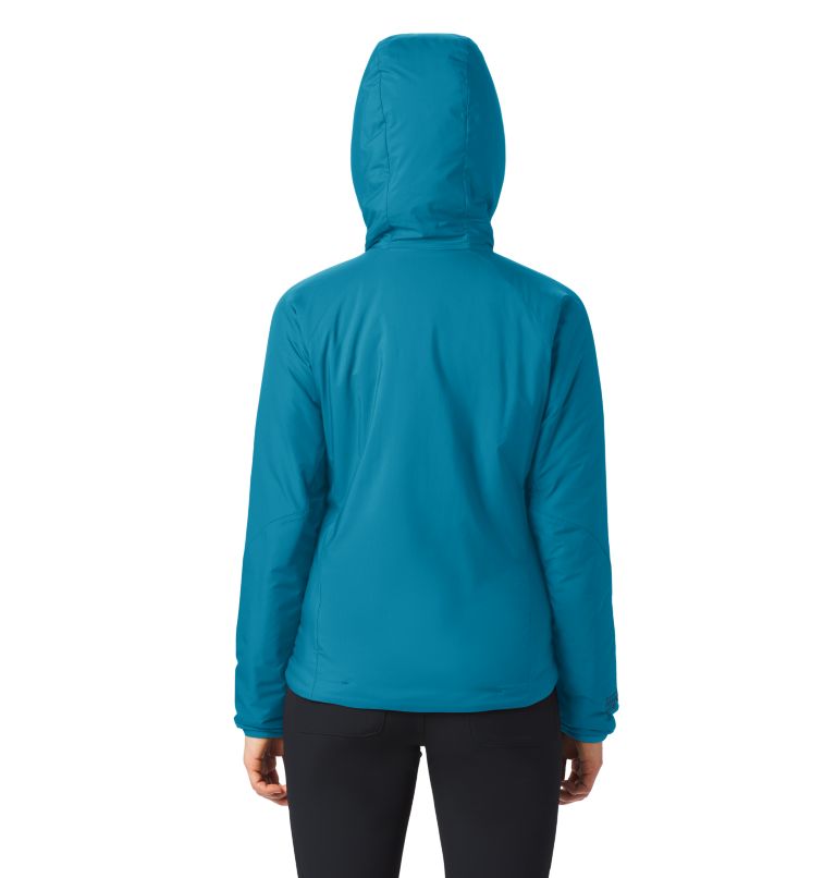 Women's Kor Strata Hooded Jacket, Color: Traverse