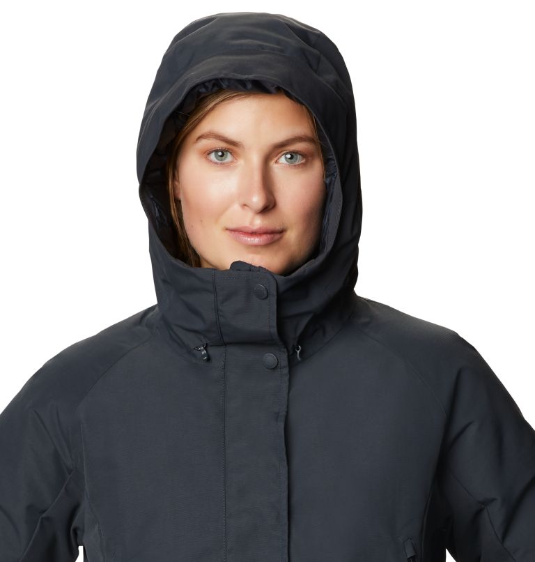 Women's Summit Shadow Down Parka, Color: Dark Storm, image 4