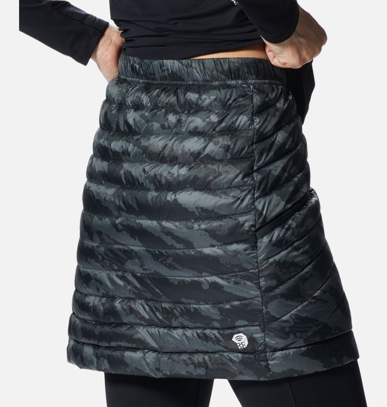 Thumbnail: Ghost Whisperer Skirt | 090 | XL, Color: Black Paintstrokes Print, image 5