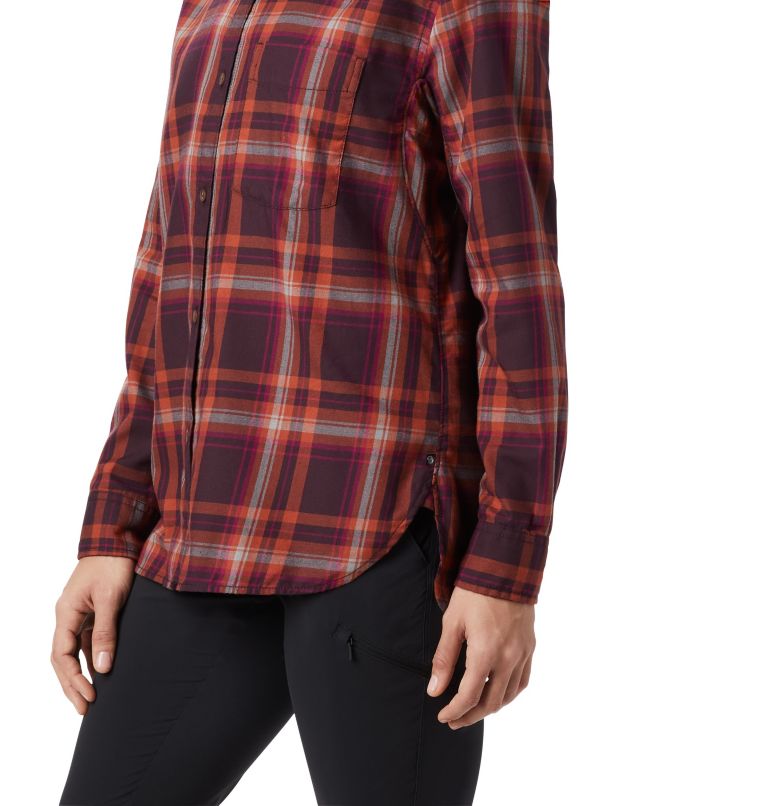 Thumbnail: Riley Long Sleeve Shirt | 509 | XS, Color: Darkest Dawn, image 4