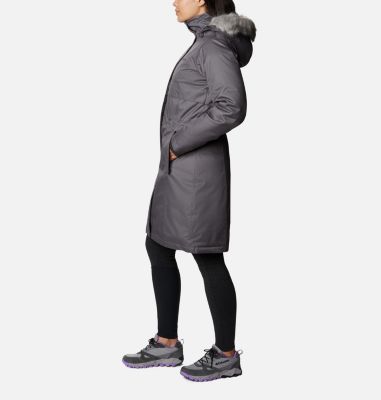 women's apres arson long down jacket