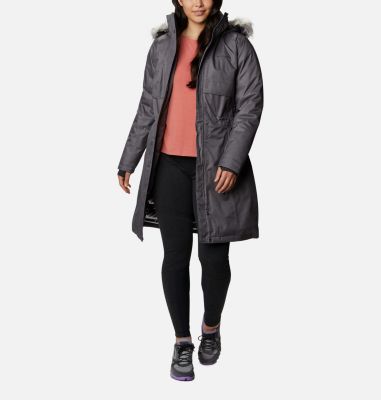 women's apres arson long down jacket