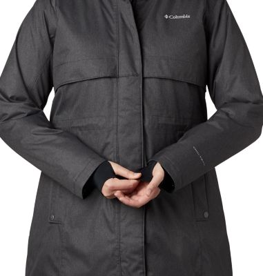 women's apres arson ii long down jacket