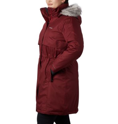 columbia apres arson ii long down jacket