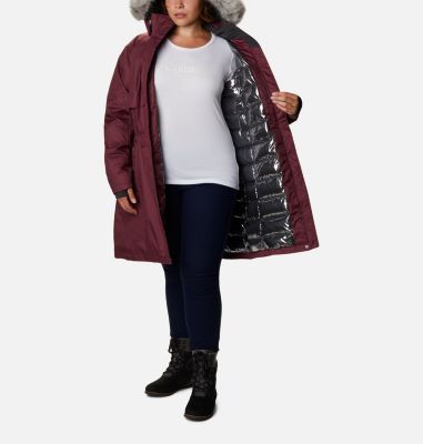 women's apres arson ii long down jacket