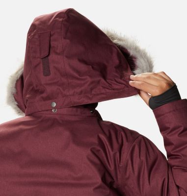 columbia apres arson ii long down jacket