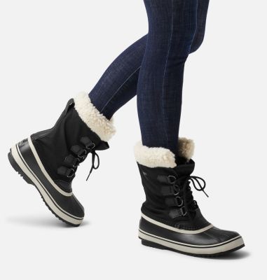 sorel carnival boots black