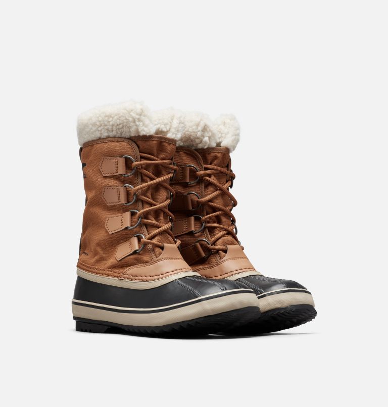 Women's Winter Carnival Boot, Color: Camel Brown, image 2