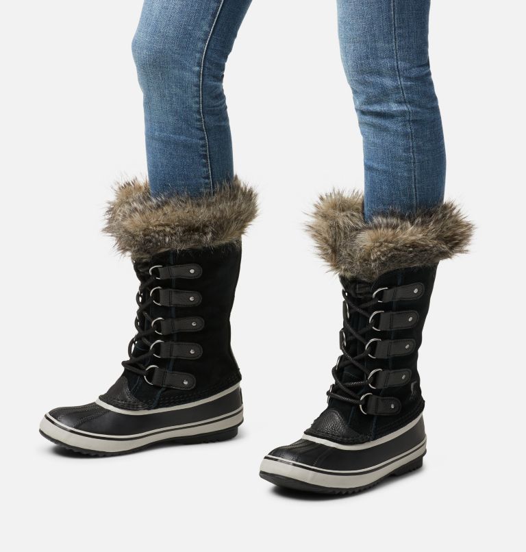 Women's Joan of Arctic Tall Snow Boot, Color: Black, Quarry