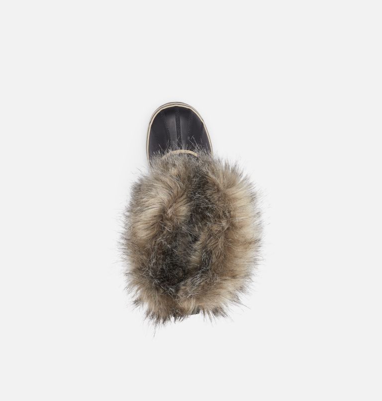 Womens Faux Fur Pom Pom Tall Boots, Beige, Size 10 | Rainbow Shops