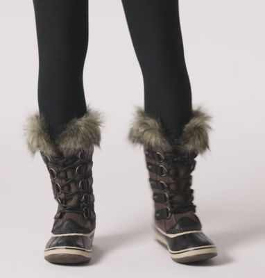 Joan Of Artic Bottes De Neige Femme SOREL NOIR pas cher - Chaussures  après-ski SOREL discount