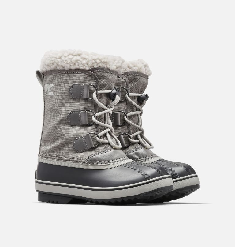 Thumbnail: Youth Yoot Pac Nylon Snow Boot, Color: Quarry, Dove, image 2