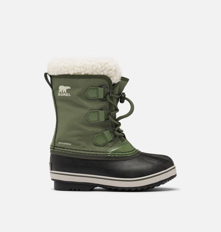 Thumbnail: Youth Yoot Pac Nylon Snow Boot, Color: Hiker Green, image 1