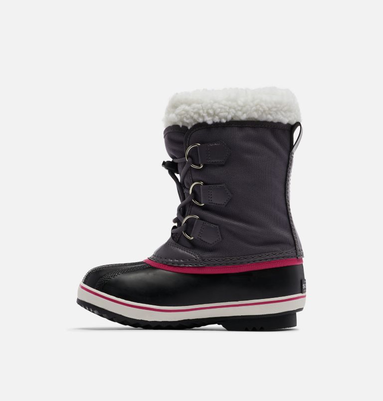 Thumbnail: Youth Yoot Pac Nylon Snow Boot, Color: Pulse, Black, image 4
