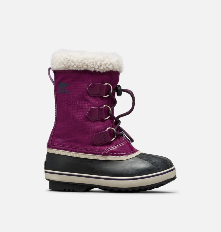 Thumbnail: Youth Yoot Pac Nylon Snow Boot, Color: Wild Iris, Dark Plum, image 1