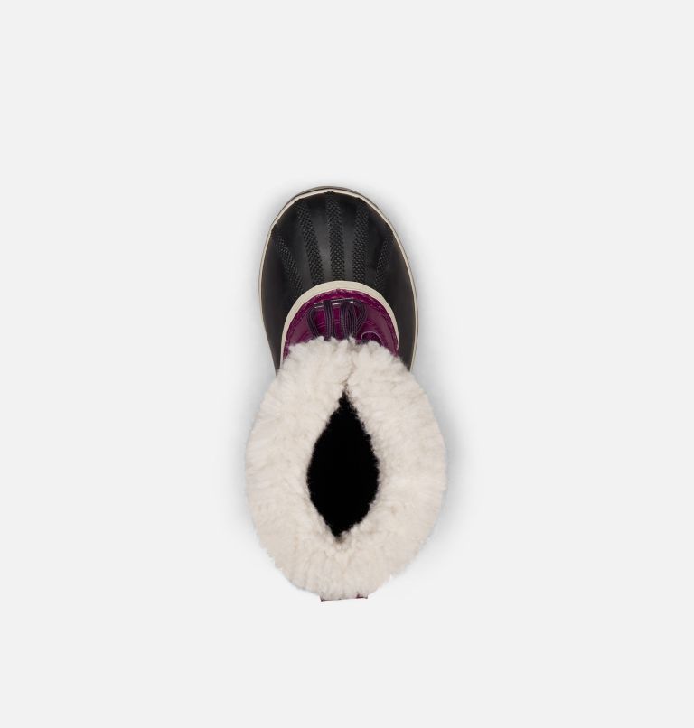 Bota de nieve de nailon Yoot Pac para jóvenes, Color: Wild Iris, Dark Plum, image 5