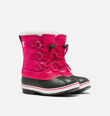 Youth Yoot Pac Nylon Snow Boot - 2023 COLLECTION, Color: Bright Rose, image 2