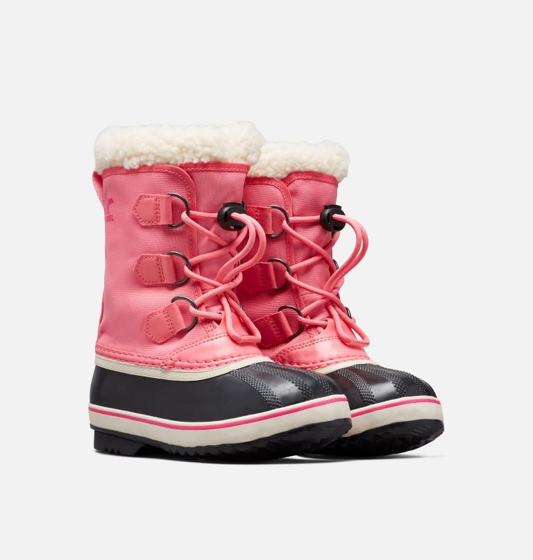Youth Yoot Pac Nylon Snow Boot - 2023 COLLECTION, Color: Lollipop, Pink Glo, image 2