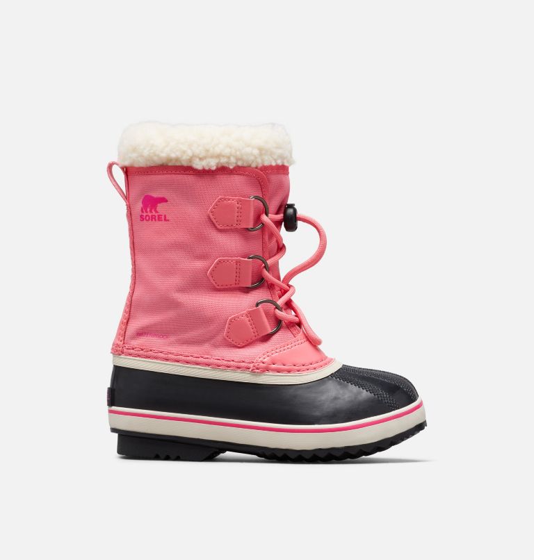 Youth Yoot Pac Nylon Snow Boot - 2023 COLLECTION, Color: Lollipop, Pink Glo, image 1